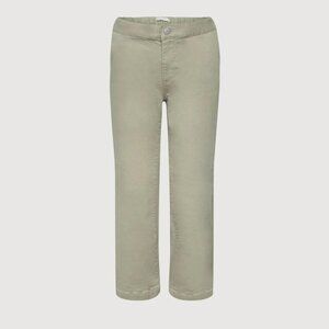 Oak & Fort CROPPED LENGTH TWILL WIDE LEG PANT Size XS